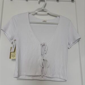 Wilfred Tie Front Top